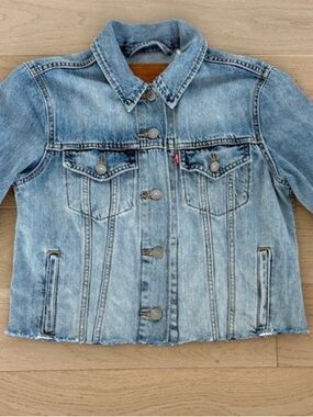Levi's Vintage Big E Red Tab Light Blue Jean Jacket for Women (S) The Holy Grail